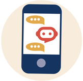 SMS and chatting functionalities with Telagus crm system