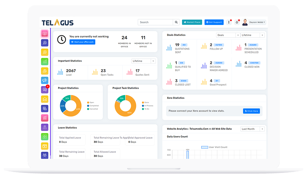 The Best CRM for Small Business Telagus CRM System