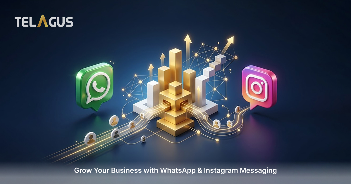 Grow your business with whatsApp and instagram messaging